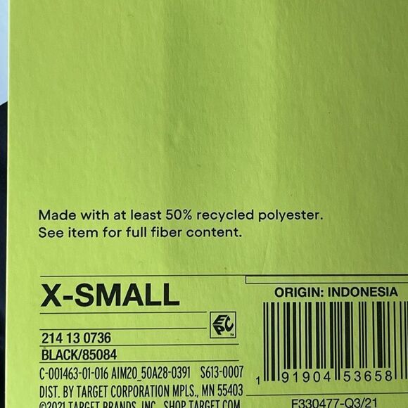 NWT All in Motion women’s mid-length puffer jacket black size XS - Picture 6 of 9